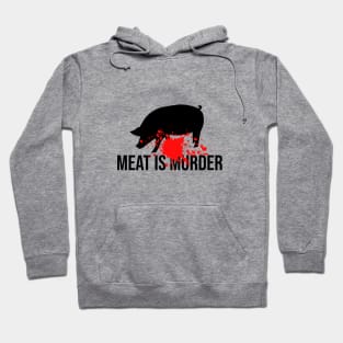 Meat is murder Hoodie